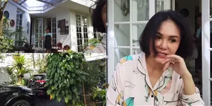 7 Potret Halaman Rumah Yuni Shara, Asri Penuh Tanaman dan Koleksi Burung