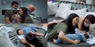 7 Potret Iis Dahlia Momong Syaki Anak Rizki DA dan Nadya Mustika, Timang-Timang Bak Cucu Sendiri - Belikan Banyak Mainan 