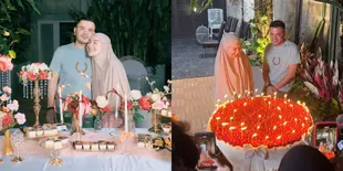7 Potret Irish Bella Diberi Surprise Ulang Tahun oleh Haldy Sabri, Kue Tart Strawberry Raksasa Jadi Sorotan