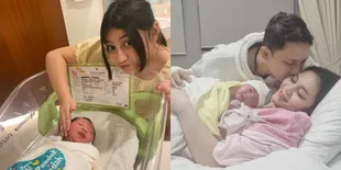 7 Potret Istri Aden Bajaj Melahirkan Anak Ketiga Lewat Persalinan Normal, Tetap Tenang & Terlihat Cantik