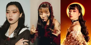 7 Potret Isyana Sarasvati dengan Makeup Wajah Unik, Tunjukkan Sisi Diri yang Lain