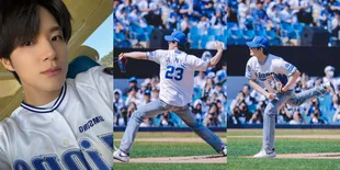 7 Potret Jeno NCT Lakukan Opening Pitch Pertandingan Baseball, Lemparan Sempurna - Visual Gantengnya Langsung Viral
