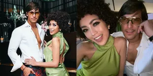 7 Potret Jessica Iskandar dan Richard Kyle Ala Pecinta Disko, Nyetrik dan Jadul Abis!