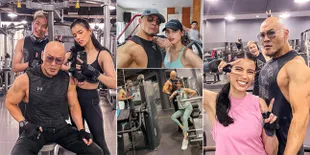 7 Potret Kebersamaan Sabrina Chairunnisa Bareng Deddy dan Azka Waktu Nge-gym, Didoakan Segera Menikah