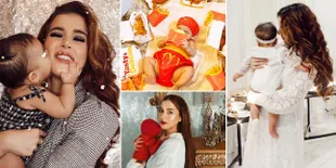 7 Potret Kebersamaan Tasya Farasya dan Baby Lily, Wajahnya Masih Disembunyikan dari Publik.