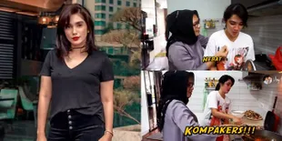 7 Potret Kedekatan Ussy Sulistiawaty dengan Ibu Mertua, Kompak Masak Bareng