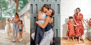 7 Potret Kekompakan Gempi & Gisella Anastasia Pakai Baju Kembaran, Sama-Sama Cantik - Ibu dan Anak Rasa Kakak Beradik