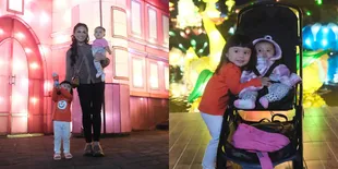 7 Potret Keseruan Ameena Liburan Bareng Kris Dayanti di Batu, Ekspresinya Disorot Netizen - Sayang Banget Sama Azura