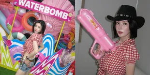 7 Potret Kwon Eunbi di Waterbomb 2025, Transformasi Cowgirl Seksi yang Bikin Netizen Heboh