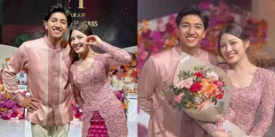7 Potret Lamaran Harris Vriza dan Haviza Devi Anjani, Kompak Kenakan Busana Bernuansa Pink - Dihadiri Lesti hingga Rizky Billar 