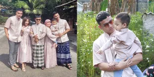 7 Potret Lebaran Pertama Haji Faisal Tanpa Bibi dan Vanessa Angel, Ungkap Kisah Haru di Balik Seragam Keluarga - Gala Jadi Sorotan Saat Ziarah ke Makam