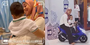 7 Potret Lesti Momong Baby Ukkasya, Anteng dan Nempel Terus Sama Ibunya Baby Leslar