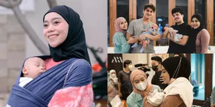 7 Potret Lesti Terharu Saat Jenguk Aurel Hermansyah, Model Hijabnya Disorot Netizen: Kok Gitu Jilbabnya?