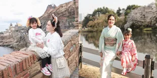 7 Potret Liburan Shandy Aulia ke Jepang, Asyik Bermain di Tokyo Disney Sea hingga Nikmati Keindahan Sakura Bermekaran - Claire Jadi Sorotan