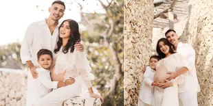 7 Potret Maternity Shoot Terbaru Jessica Iskandar, Kompak Pakai Baju Putih Bareng Vincent Verhaag dan El Barack
