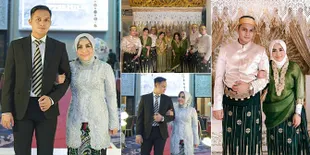 7 Potret Muzdalifah Kondangan Bareng Suami, Cantik Berkebaya - Serasi Bak Pengantin Baru