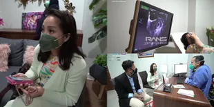 7 Potret Nagita Slavina Nangis Saat Periksa Kandungan, Pertama Kali Lihat Si Kecil Lewat USG - Janinnya Sudah Ada Detak Jantung