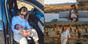 7 Potret Nikita Willy Momong Baby Izz saat Sedang Road Trip di Amerika, Usia si Kecil Masih 1 Bulan - Netizen: Sudah Jadi Ibu-Ibu Tetap Kece Badai!