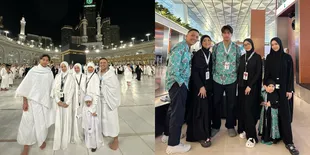 7 Potret Nola Be3 Umrah SekeluargaTermasuk Naura Ayu, Tutup Tahun 2024 dengan Beribadah ke Tanah Suci 