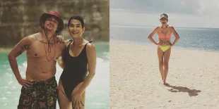 7 Potret Oscar Lawalata Pakai Swimsuit, Makin Percaya Diri Usai Jadi Transgender - Pamer Kaki Jenjang