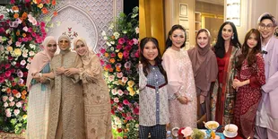 7 Potret para Artis Hadiri Buka Bersama di Kediaman drg.Devya, Fuji Hadir Didampingi Ibunya - Ada Kris Dayanti hingga Kiky Saputri