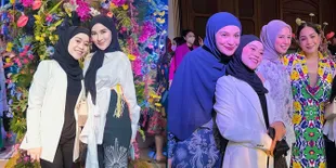 7 Potret Penampilan Lesti di Acara 'Dashing Blooming' Nagita Slavina, Segar dan Simple dalam Outfit Hitam Putih - Blazernya Berkelas Banget!