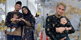 7 Potret Perdana Rizki DA dan Nadya Mustika Bareng Anak, Kompak Pakai Outfit Kembaran - Bikin Netizen Senang Sampai Terharu