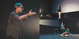 7 Potret Pertunjukan Majelis Lucu Indonesia Bertajuk 'NAKED COMEDY', Tetap Seru Meski Digelar dengan Protokol Kesehatan yang Ketat