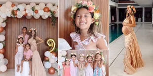 7 Potret Pesta Perayaan Ulang Tahun Kiyomi, Putri Jennifer Bachdim yang Cantik & Sudah 9 Tahun