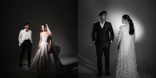 7 Potret Prewedding Harris Vriza dan Haviza Dewi Anjani, Elegan dengan Nuansa Monokrom - Banjir Pujian serta Doa