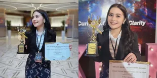 7 Potret Prilly Latuconsina Raih Penghargaan di ASEAN PR Excellence Awards, Omara Esteghlal Beri Pujian
