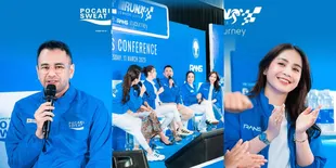 7 Potret Raffi Ahmad dan Nagita Slavina Ungkap Antusiasme Ikut Event Lari di Sirkuit Mandalika