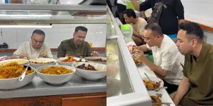 7 Potret Raffi Ahmad Makan di Warteg Sederhana, Tetap Rendah Hati & Low Profile Meski Disebut Sultan Andara