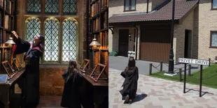 7 Potret Raisa Main ke Warner Bros Studio Jepang, Impian Sebagai Potterhead Terkabul