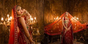 7 Potret Ratu Sofya Bintang 'DARI JENDELA SMP' Bergaya Ala Gadis India, Cantik Menawan dalam Balutan Sari - Banjir Pujian Netizen