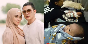 7 Potret Rezky Aditya Ganti Bedung Putranya yang Baru Lahir, Siap Jadi Hot Daddy Siaga