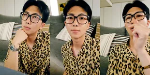7 Potret RM BTS Curhat Saat Live Stream, Idap Insomnia Parah Selama Wamil - Masih Minum Obat Sampai sekarang