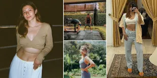 7 Potret Shalom Razade Pamer Abs dan Body Goals, Nggak Kalah Hot dari Wulan Guritno