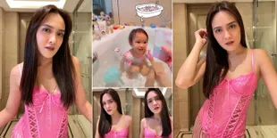 7 Potret Shandy Aulia Jalani Karantina Usai Liburan di Amerika, Pakai Lingerie Pink - Mandi Bareng Claire