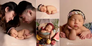 7 Potret Siti Badriah dan Krisjiana Jalani Newborn Photoshoot Bareng Baby Xarena, Nggemesin Banget! 