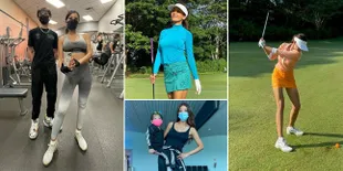7 Potret Sporty Farah Quinn yang Sukses Jadi Sorotan, Kaki Jenjangnya Sekecil Boneka Barbie