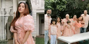 7 Potret Tasya Farasya Rayakan Idul Adha, Makin Langsing dan Cantik Pakai Dress Bernuansa Salmon 