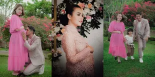 7 Potret Terbaru 'Kehamilan' Amanda Manopo, Baby Bump Makin Besar - Cantik Pakai Kebaya di Acara 7 Bulanan Seperti Bumil Beneran