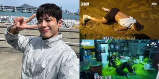 7 Potret Totalitasnya Park Bo Gum Tak Pakai Stuntman untuk Adegan di Drama Korea GOOD BOY, Rela Loncat ke Kubangan Lumpur