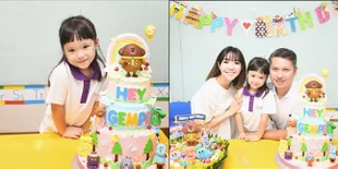 7 Potret Ulang Tahun ke-5 Gempi Bersama Gisel dan Gading Marten, Meriah