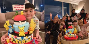 7 Potret Ulang Tahun King Faaz Anak Fairuz A Rafiq, Dirayakan Meriah Bertema Pokemon di Hotel Bintang 5 - Disebut Makin Mirip Sonny Septian