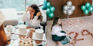 7 Potret Ulang Tahun Marsha Aruan yang ke-24, Penuh Kejutan dan Kue Tart - Dihadiri Sahabat