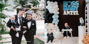 7 Potret Ulang Tahun Pertama Anzel Anak Audi Marissa, Dirayakan Mewah di Villa dengan Tema Boss Baby - Netizen: Happy Birthday Baby Korea!