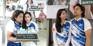 7 Potret Ultah Deva Mahenra Merayakan Bareng Mikha Tambayong, Buka Bisnis Baru Lapangan Badminton 