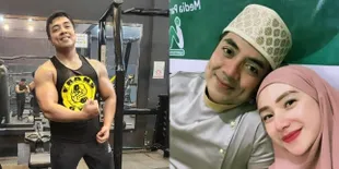 7 Potret Ustaz Riza Muhammad Saat Sedang Olahraga, Berotot Banget